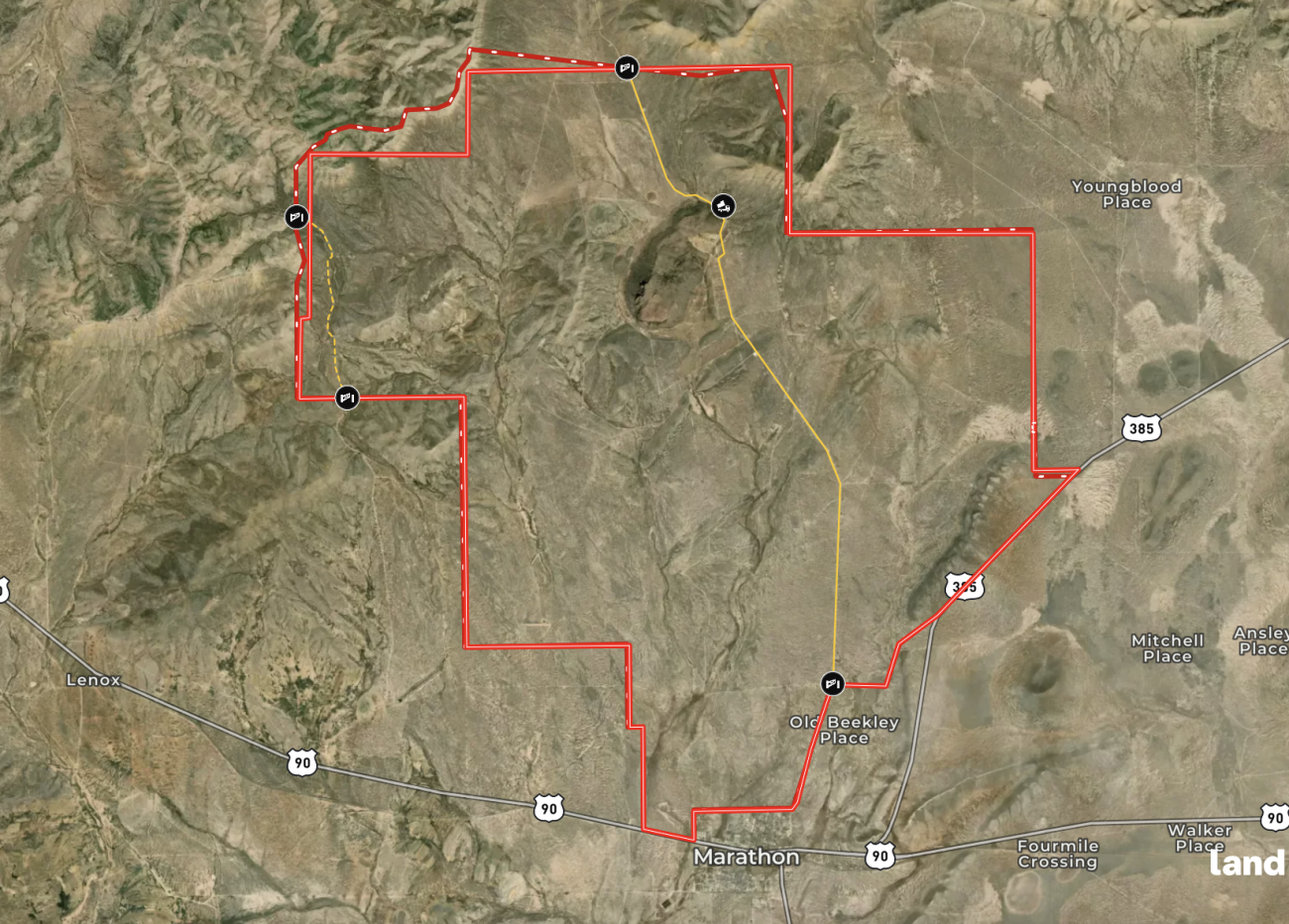 Iron Mountain Ranch for Sale Marathon, TX Republic Ranches